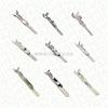 4.8mm Series Automotive Connector Brass Tin Plating Crimp Terminal Car Harness Stamping Wiring Metal Reel Terminal DJ615B-4.8A