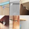 30pcs Clear Plastic 5mm Shelf Pins, 3/16 Cabinet Shelf Support Pegs for Kitchen Cabinets Bookcase Shelves Cupboard (Transparent)