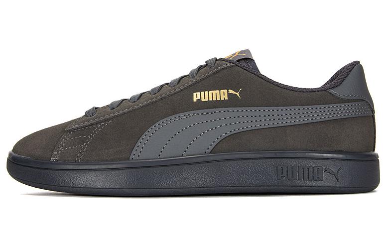 PUMA Smash V2 L Cn Gray Gold 391840-01 35.5