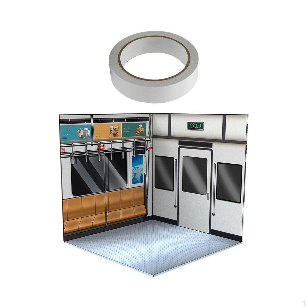 1/12 Display Backdrop Organizer Decoration Japanese Stylish Scene Showcase for Action Figures