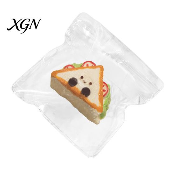 Squeeze Stress Ball Relief Food Toy Slow Rising Simulated Cake Bread Sandwich Sensory Dessert Pinch Fidget Kids