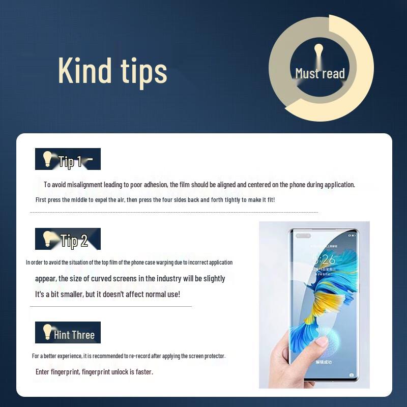 KOOLIFE Anti-Peep Tempered Glass Screen Protector for Huawei