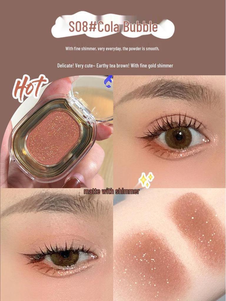 FAICCIA Smoky Pink Sheer Nude Eyeshadow Palette