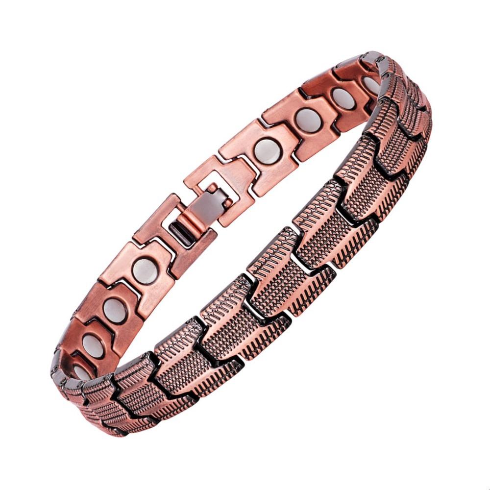 Retro Style Women Men Magnetic Bracelet Wheel-patterned Men Bangle Wristband  Festival Party