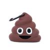 Poop Shaped Pet Waste Bag Dispenser with Clip Portable Dog Bag Holder for Outdoor Walking Travel Hiking and Daily Pet Care