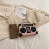 Personalisierte Radiotasche mit modischem Design Kleine Retro-Umhängetasche für Damen