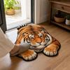 Lifelike Bathroom Carpet Tiger Shape Bedroom Floor Mat Creativity Bedside Rug  Home Decor