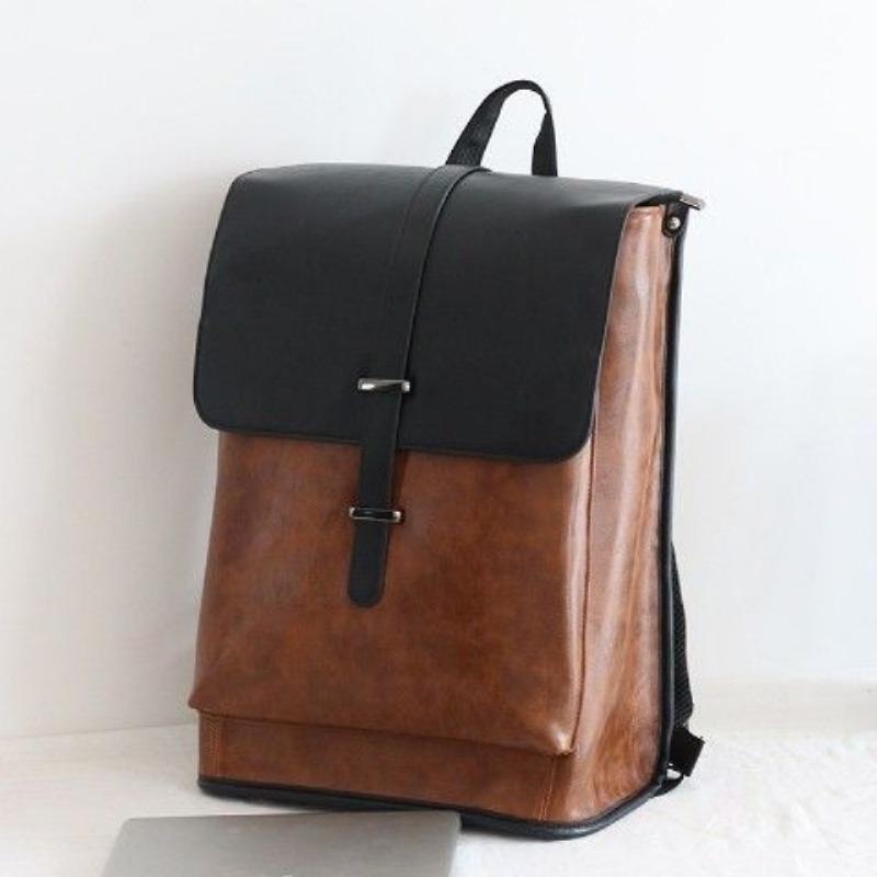 Školní taška pro studenty a studentky vysokých škol, středoškoláky, s velkou kapacitou, taška na počítač, batoh v britském stylu