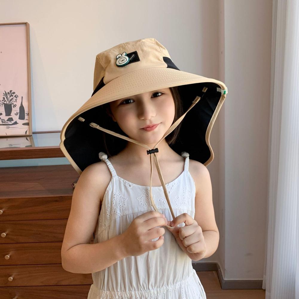 Breathable Children's Sun Hat Sun-Shade Fisherman Hats Camping Mountain Cap  Spring and Summer