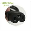 58.8V 2A Charger with GX16-3 Pin DC5.5 XLR Plug, Power Adapter for 52V Li-ion Battery Input 100-240V