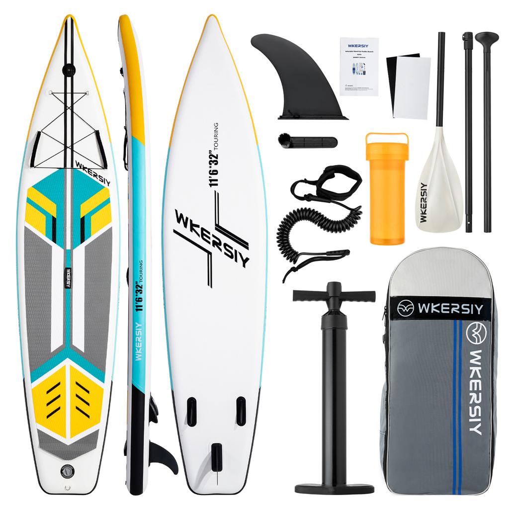 Placă gonflabilă Stand Up Paddleboard SUP Placă de surf SUP cu grosime de 6 inci Set de surf cu plăci de paddleboard