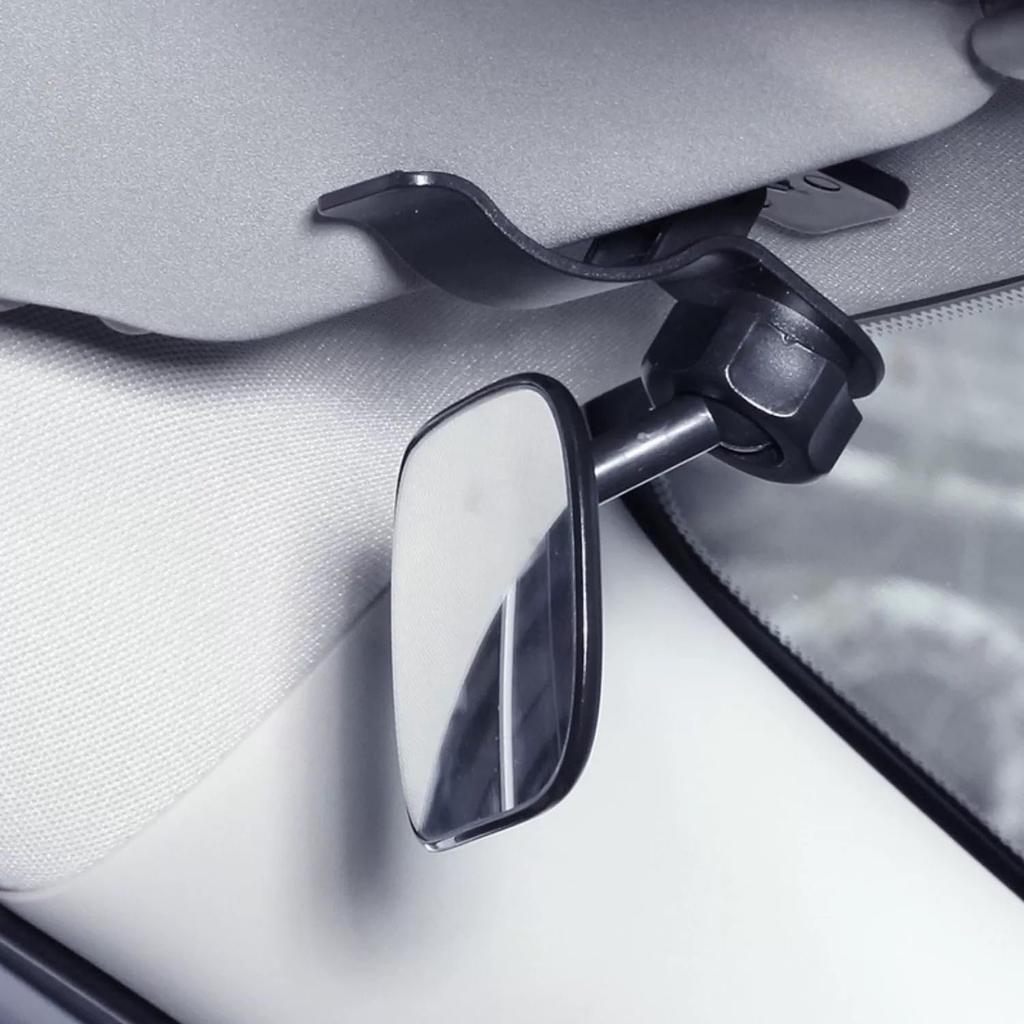 Auto Baby Spiegel Clip, Ampper Verstellbar HD Glas Konvex Weitwinkel Innen Rückspiegel
