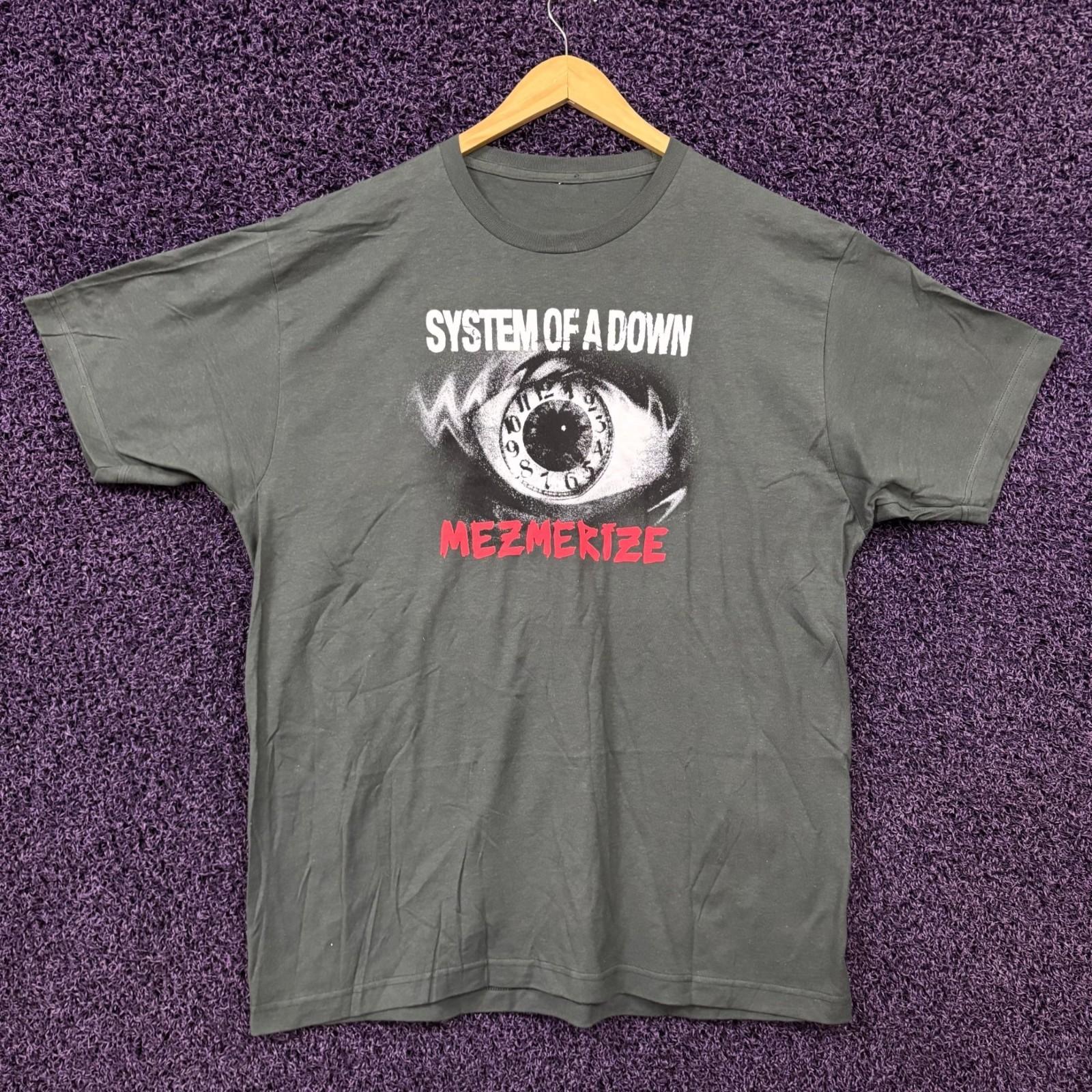 System of a Down Mezmerize Album Nu Metal Band T-Shirt XXL XXXXL