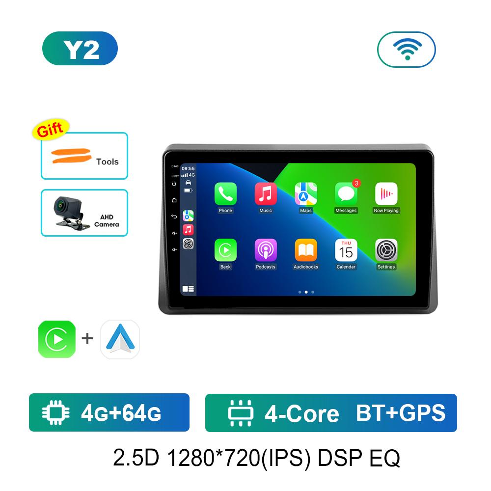 Pentru Renault Master 2019 - 2022 Radio Auto Android Multimedia Player Video Bluetooth DSP Stereo WiFi GPS Ecran Tactil HD carplay