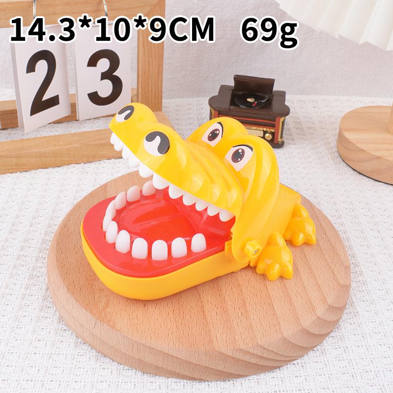 Large Crocodile Bite Finger Game: Funny Parent-Child Tooth Extraction & Evil Dog Prank Toy
