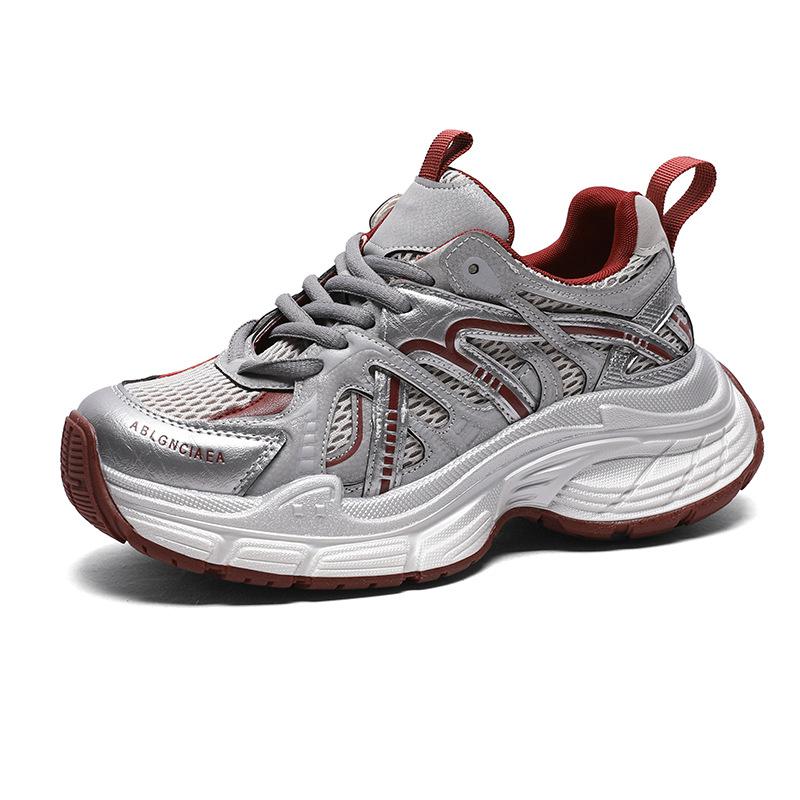 Platform Dad Shoes Autumn New Sports Running Shoes Super Fire Student Casual Shoes