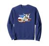 Top Gun Fighter Jet Portrait Logo Sweatshirt