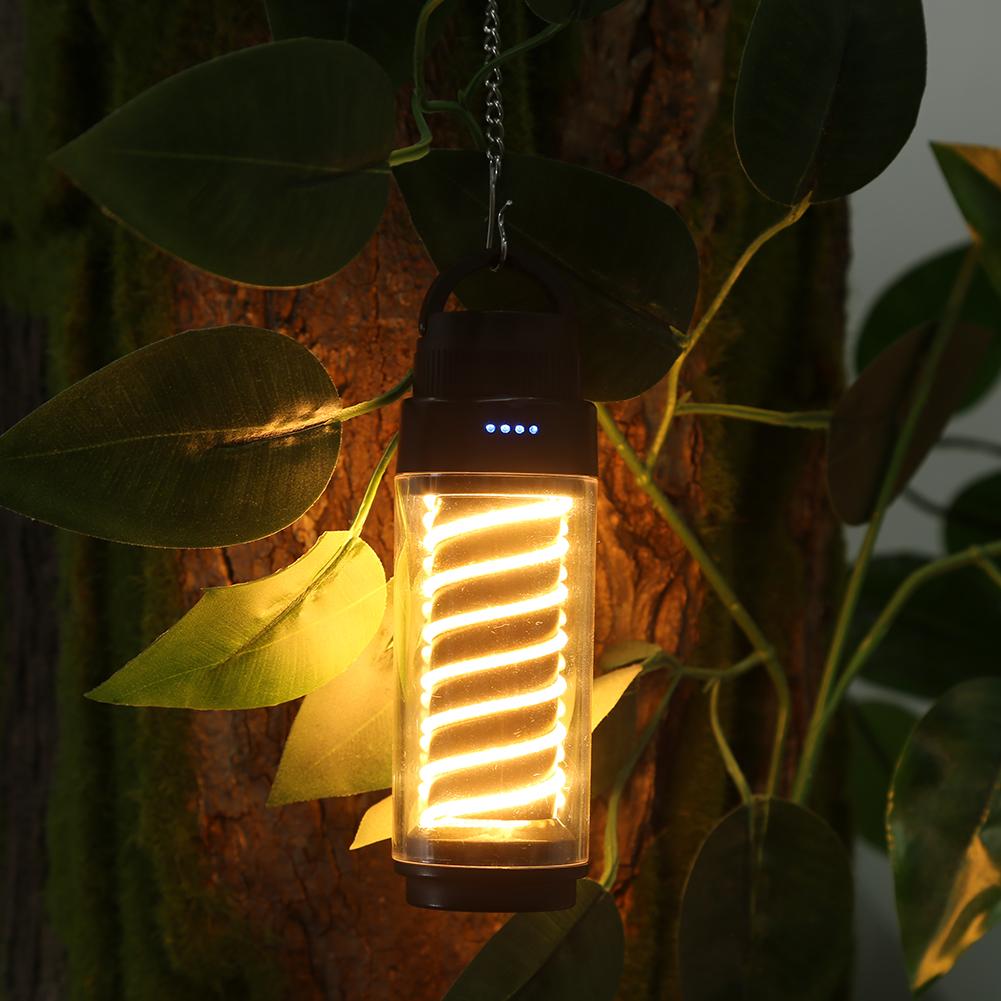 2600mAh Camping Light Lantern USB Charging Recharge Soft Light Electric Torch LED Flashlights Emergency Tent Lamp Waterproof