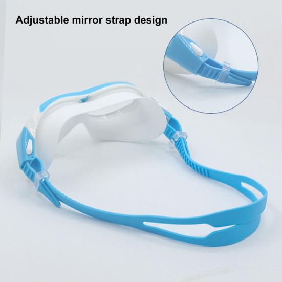 

1 Set Swim Glasses Comfortable to Wear Protect Eyes Silicone Flexible Children Diving Eyewear Swimming Use