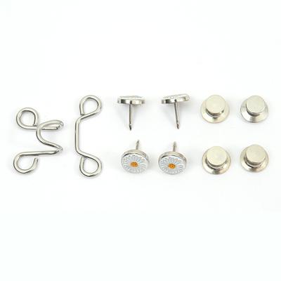 Taillenschnalle Nagel DIY Herstellung Langlebiges Legierungsmaterial Abnehmbar Verstellbar Wiederverwendbar Taillenband Straffer für Zuhause