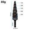 1PC Inch Step Tube Expander Hole Expansion Electric Pipe Head Expansion Mouth Air Conditioning Maintenance Tool Accessories