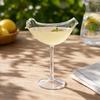 1/2Pcs Bird Shaped Cocktail Martini Champagne Glass Clear Whiskey