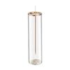Creative Upside-Down Incense Burner Stand With Glass Ash Catcher Backflow Incense Burner Detachable Rustproof