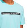 T Shirts Men's Blue Crew Neck Moderate Straight Fit HE9948