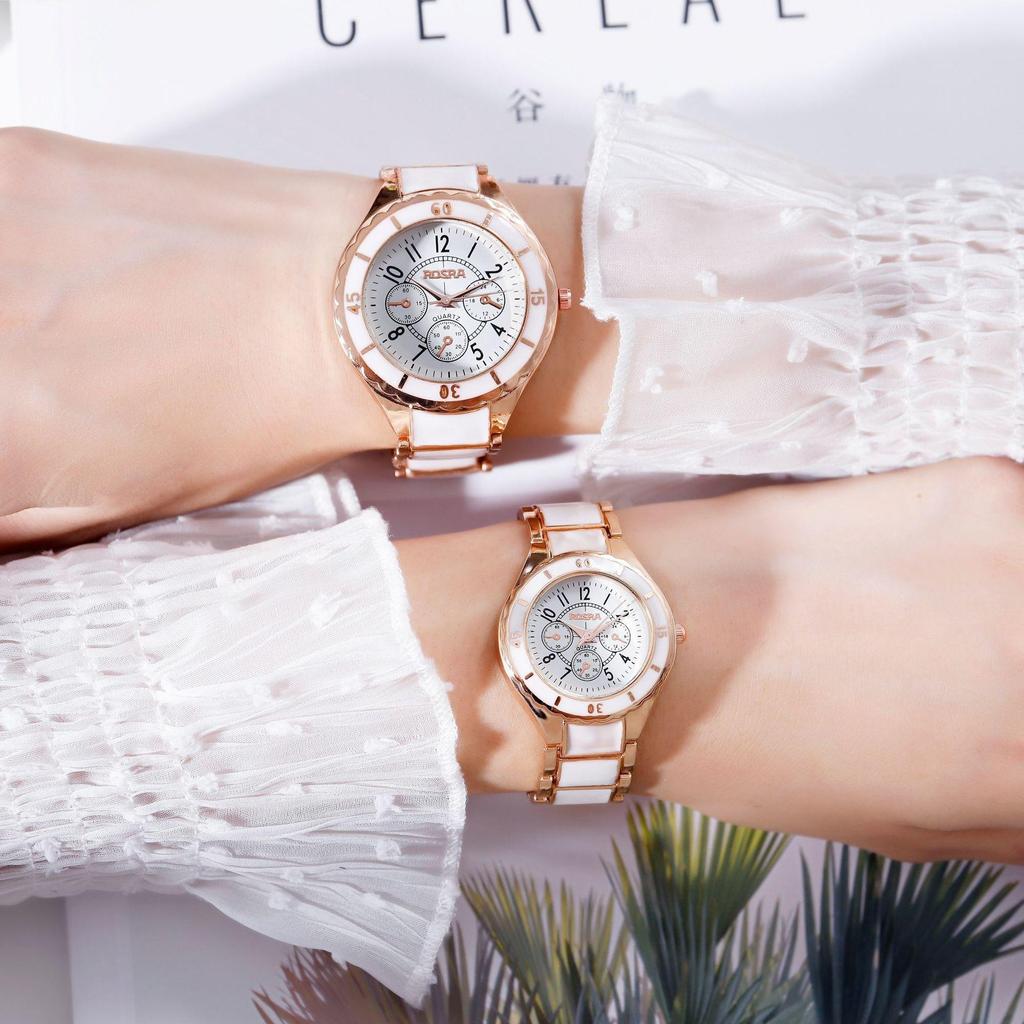 Rose Gold Watch Women Watches Luxury Women's Watches Ladies Watch Clock