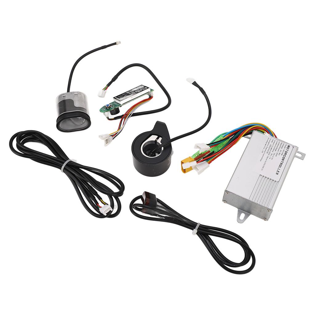 10 Inch Electric Scooter Front Light Universal 12?72V 2 in 1 Electric Bike Horn Headlight for Cycling Accessories