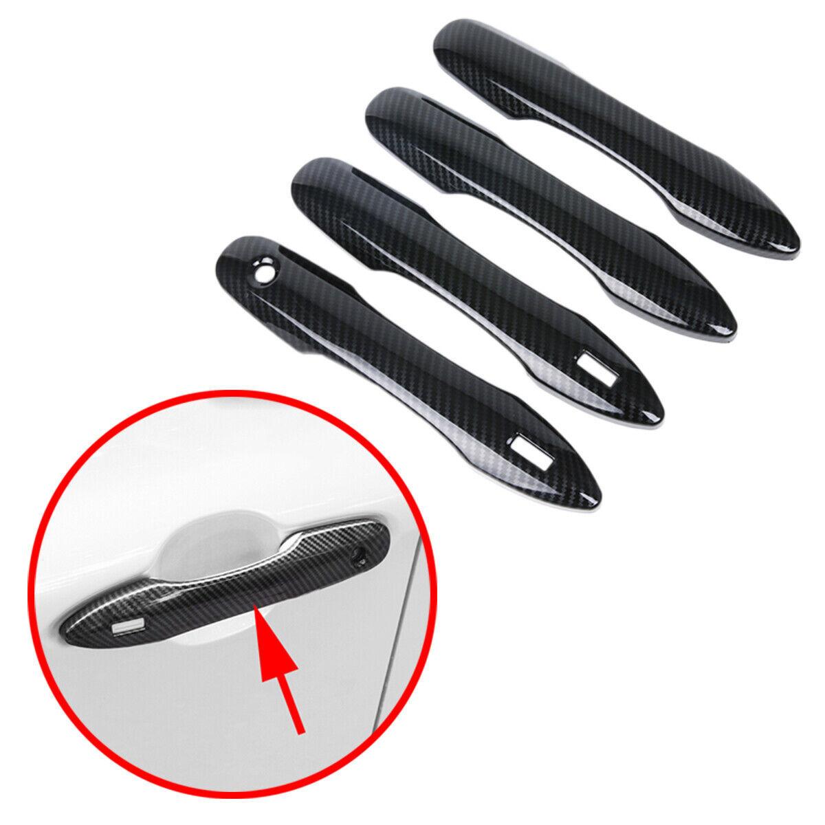 Carbon Fiber Accessories For Toyota Camry 2018-2024 Smart Door Handle Cover Trim