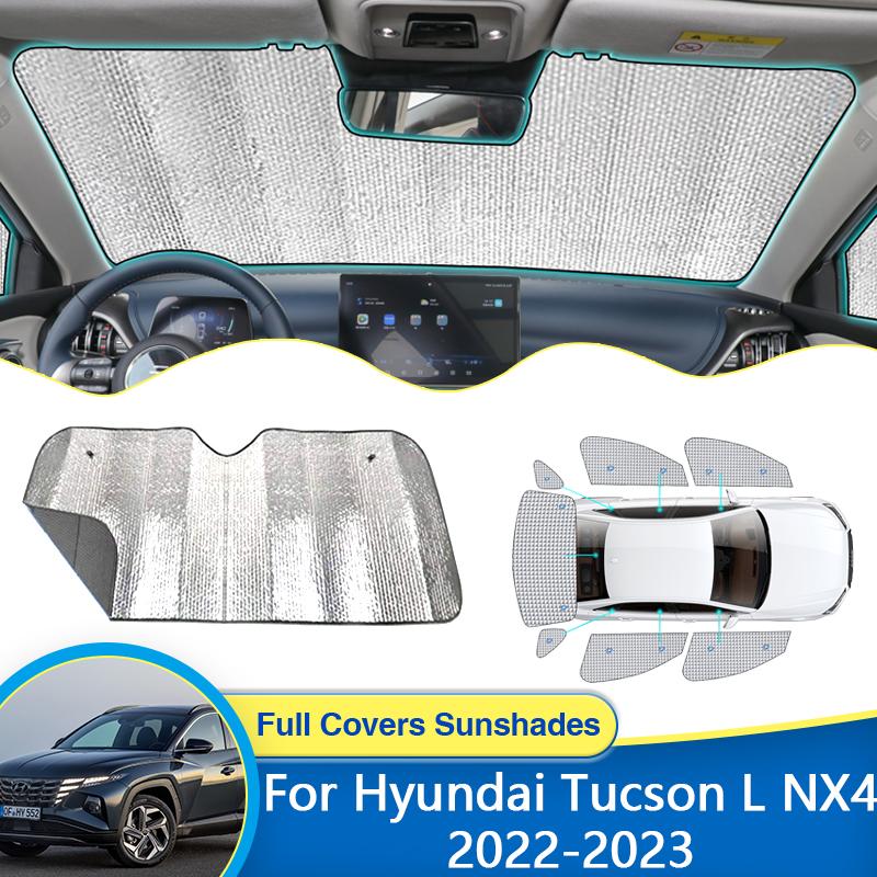 

Для Hyundai Tucson L NX4 2022 2023 Солнцезащитный козырек Лобовое стекло Солнцезащитные козырьки Паспорт Чехол Защита от ультрафиолета Салон автомобиля