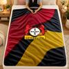 Flannel BlanketBayer Leverkusen Football Warm Soft Throw Blanket for Indoor Sofa Bed Living Room Use