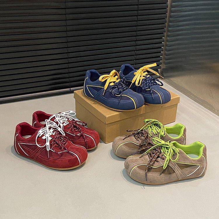 [Uncle Shoes] 2025 German Training Shoes Forrest Gump Shoes Women's Light Casual Sports Shoes Autumn Ins New Women's Beauty **