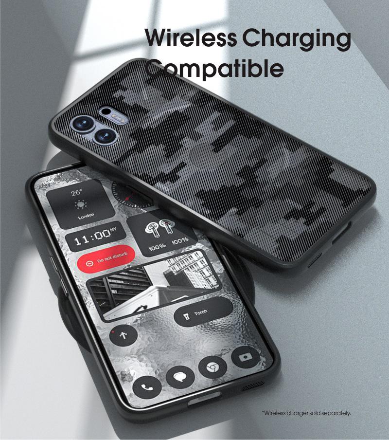 Suitable Camouflage Shockproof Case for OnePlus Nothing Phone 2