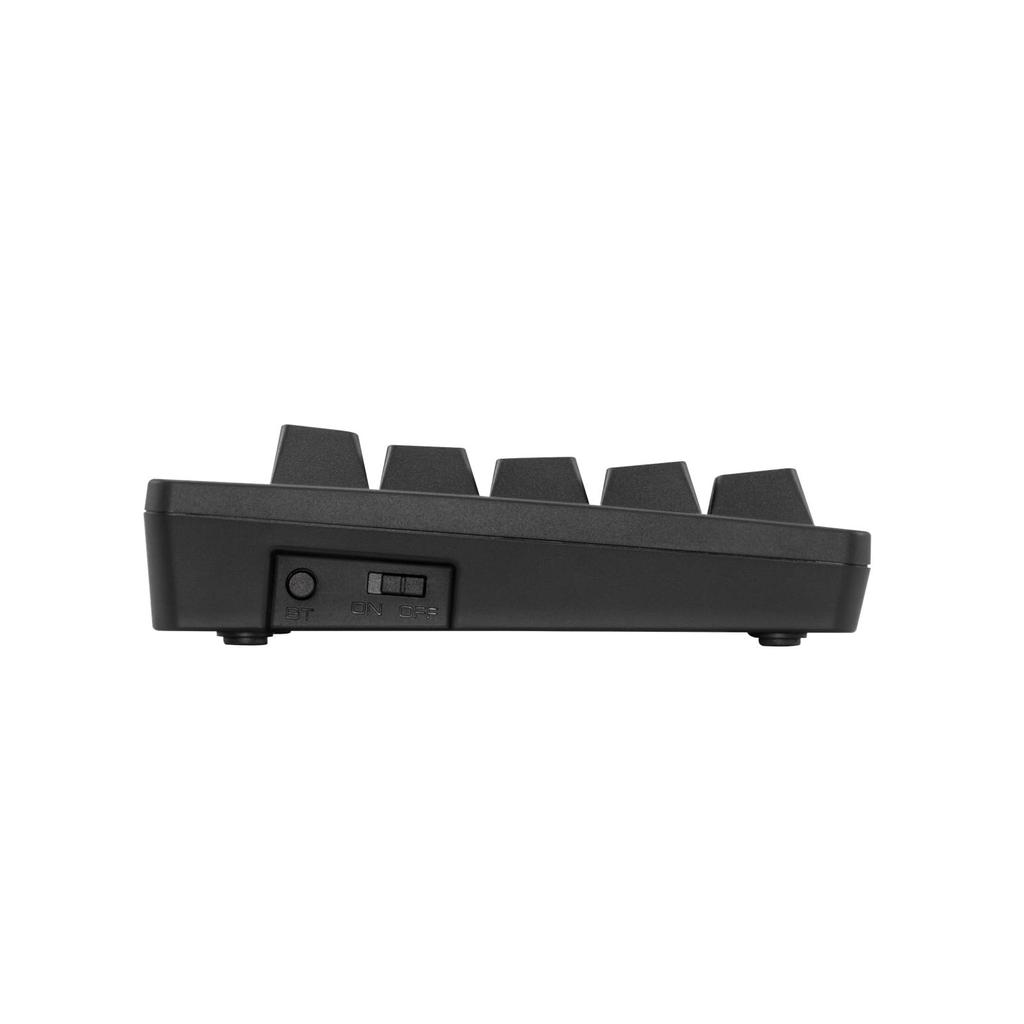 BAROCCOMiSTEL MD600 Alpha Split Wired Bluetooth 64 Black White Double Shot RGB Macro Media Key Support Japanese Distributor (English Layout/Brown