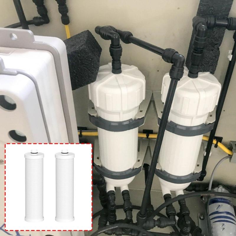 2pack Water Filter Replacement Cartridges Cartridge PP Cotton Filter Water Filter System For Cleaner Tasting Water