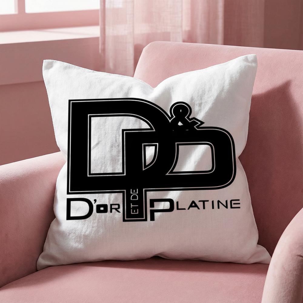 Rapper JuL C'est Pas Des Lol Cushion Cover Multi-Scene Pillow Cover for Home & Car - Reversible, Soft & Durable for Daily Use
