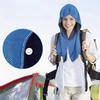 Outdoor Sports Sun Protection Cooling Towel Gym Beach Camping U-Shaped Cooling Hoodie Headscarf Quick-Drying Towel