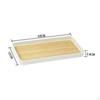 Multipurpose Serving Tray, Tea Cup Food Dish for Dining Table Party Bathroom Desktop Kitchen