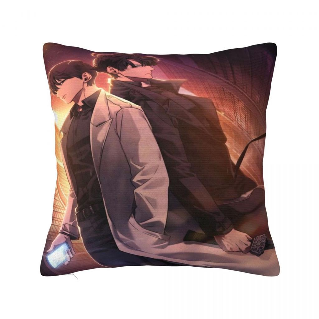 Novel Omniscient Reader Viewpoint Pillowcases Merchandise Cushion Cover Throw Pillow Cover Home Decoration Square Multiple Sizes