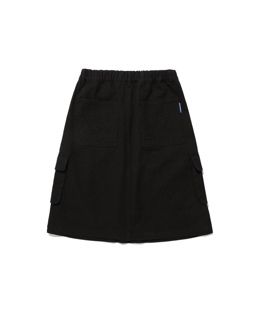 ISTKUNST Cargo Midi Skirt_Black(Ik2Esfpa90A)