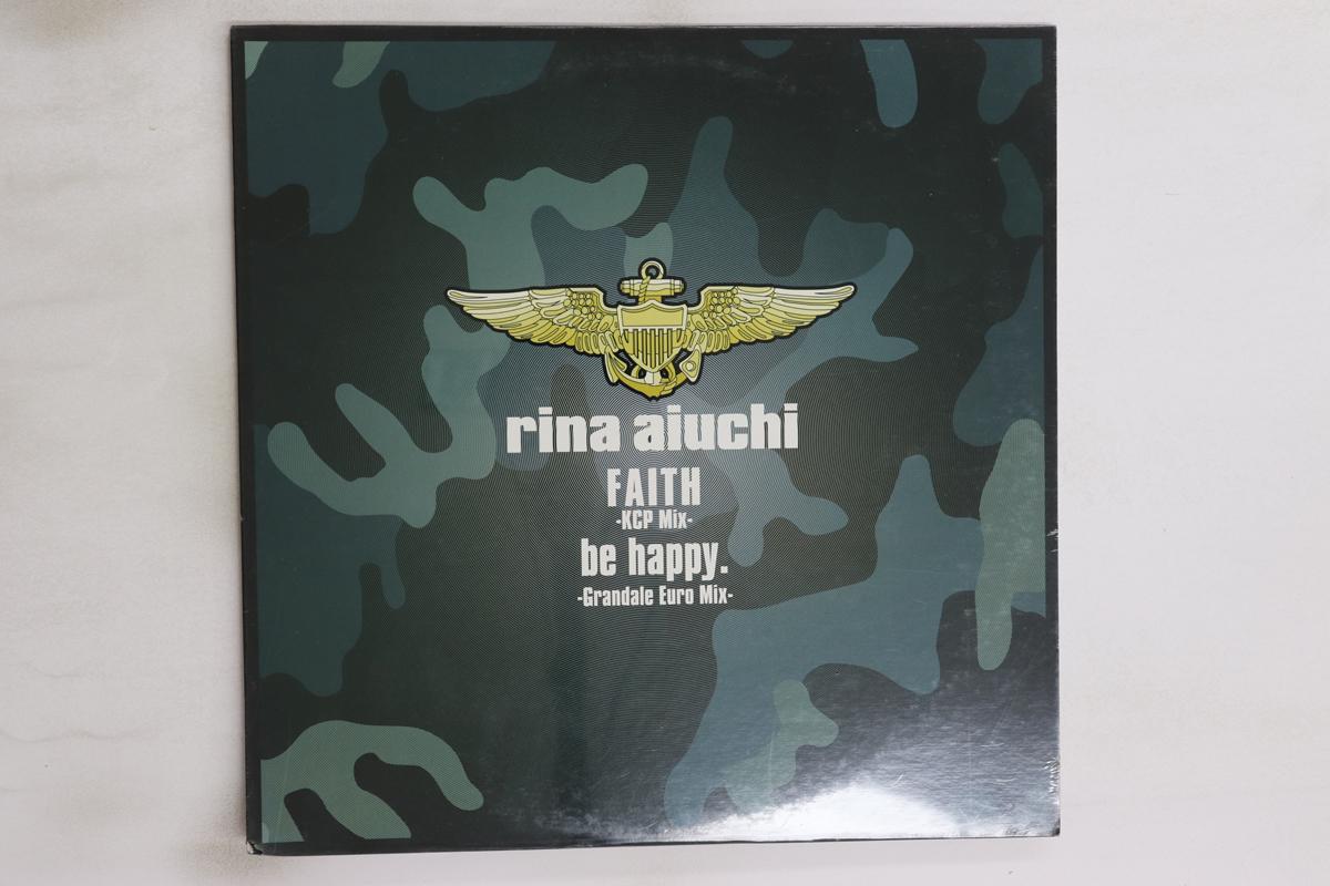

12inch Record RINA AIUCHI - Faith (Kcp Mix) / Be Happy. (Granda TJR007 TENT HOUSE 2001 Japan Japanese Pop/Rock Used