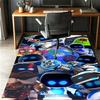 Cosmic Bot Crew Pattern Rug, Indoor/Outdoor Mat, for Picnic, Gameroom, Bedroom, Office, Living Room, Home Decor Carpet, Birthday Gift