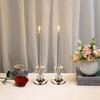 1Pc Stylish Metal Candle Holders Classic Taper Candle Stands for Table Settings, Home Decoration Gift for Hosts And Homeowners, Candles Not Included