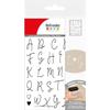 Clear Stamp Set - Artemio - Let's Get Married - Alphabet - Transparent - Mixed - Adult