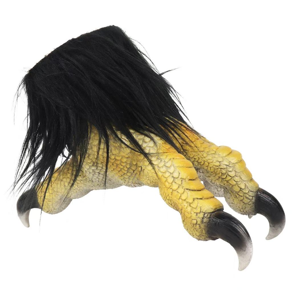 Nuova maschera d'aquila copricapo animale uccello Costume di Halloween Oggetti di scena Cosplay Maschera in lattice