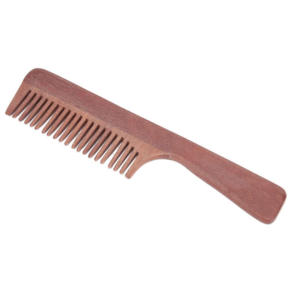 Sandalwood Fine Wide Teeth Hair Comb Beard Comb Hairstyling Care CombWide Teeth Comb