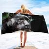 Animal Leopard Print Series Seaside Vacation Beach Towel Swimming Bath Towel Sports Towel
