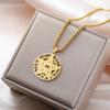 Tetragrammaton Pentagramm Halskette für Damen Herren Pentakel Anhänger Stern Hexe Wicca Heidnisch Hexen Schmuck Sterne Halsketten Geschenke